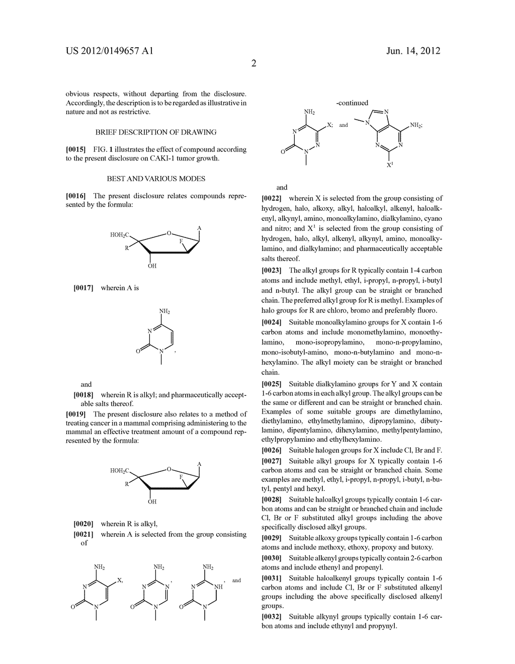 2'-FLUORO ARABINO NUCLEOSIDES AND USE THEREOF - diagram, schematic, and image 04