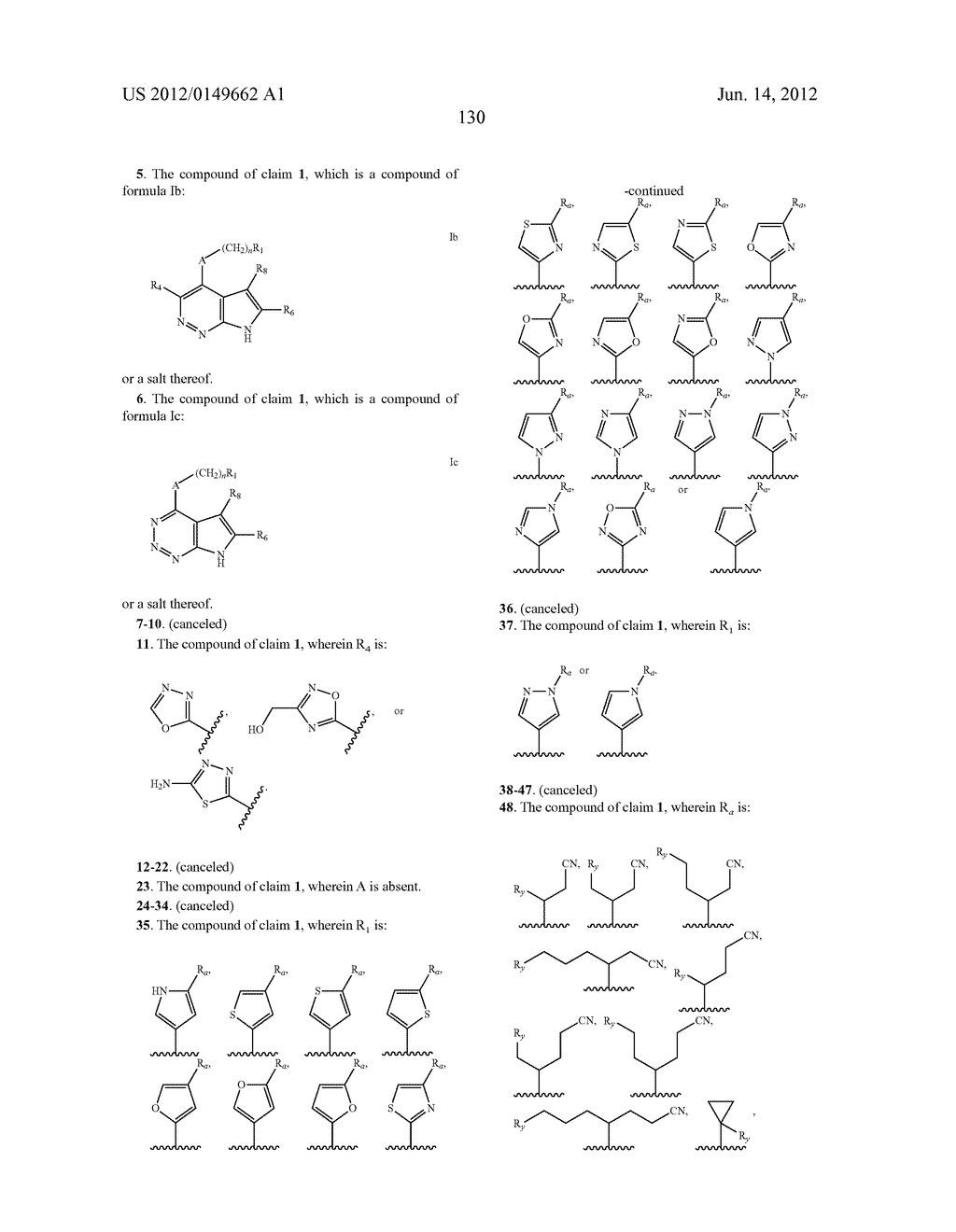 Heterocyclic Compounds as Janus Kinase Inhibitors - diagram, schematic, and image 131