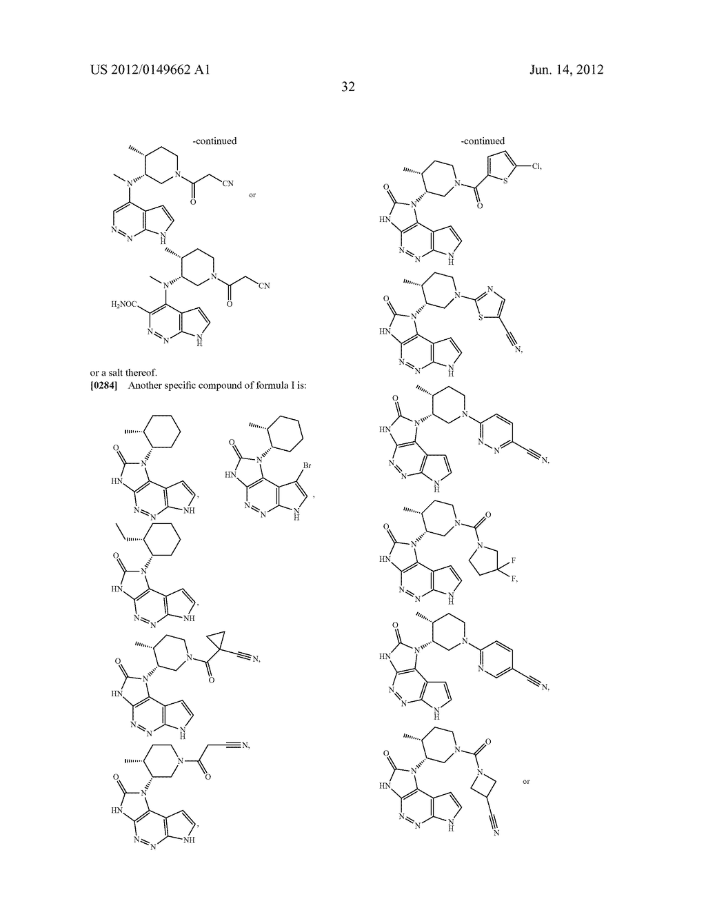 Heterocyclic Compounds as Janus Kinase Inhibitors - diagram, schematic, and image 33