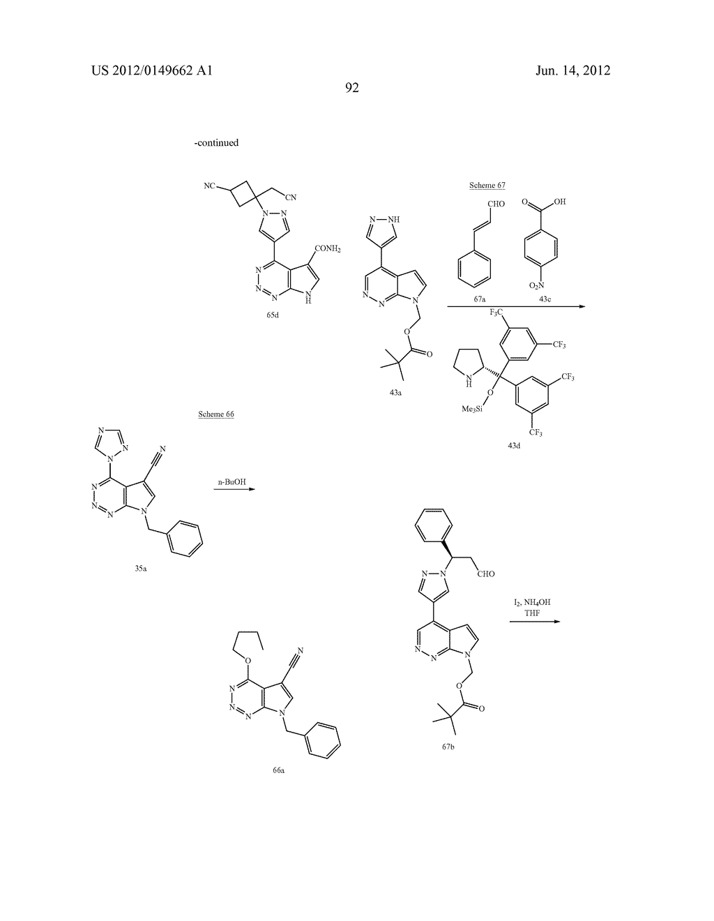 Heterocyclic Compounds as Janus Kinase Inhibitors - diagram, schematic, and image 93