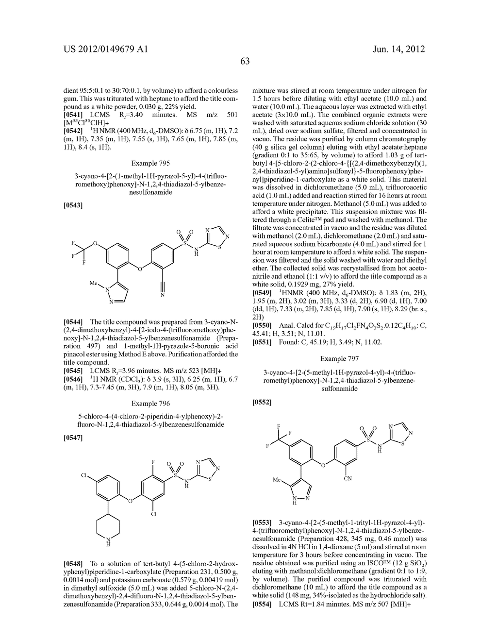 Sulfonamide Derivatives - diagram, schematic, and image 64