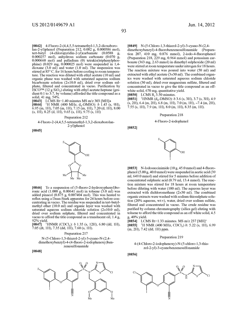 Sulfonamide Derivatives - diagram, schematic, and image 94