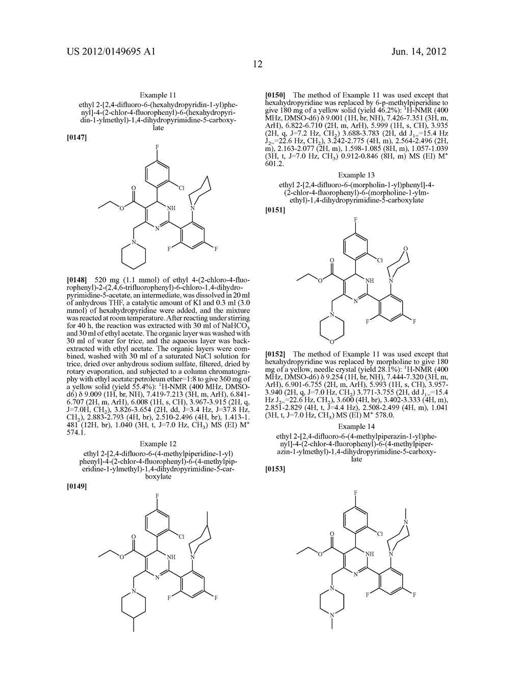 DIHYDROPYRIMIDINE COMPOUNDS AND PREPARATION METHODS, PHARMACEUTICAL     COMPOSITIONS AND USES THEREOF - diagram, schematic, and image 13