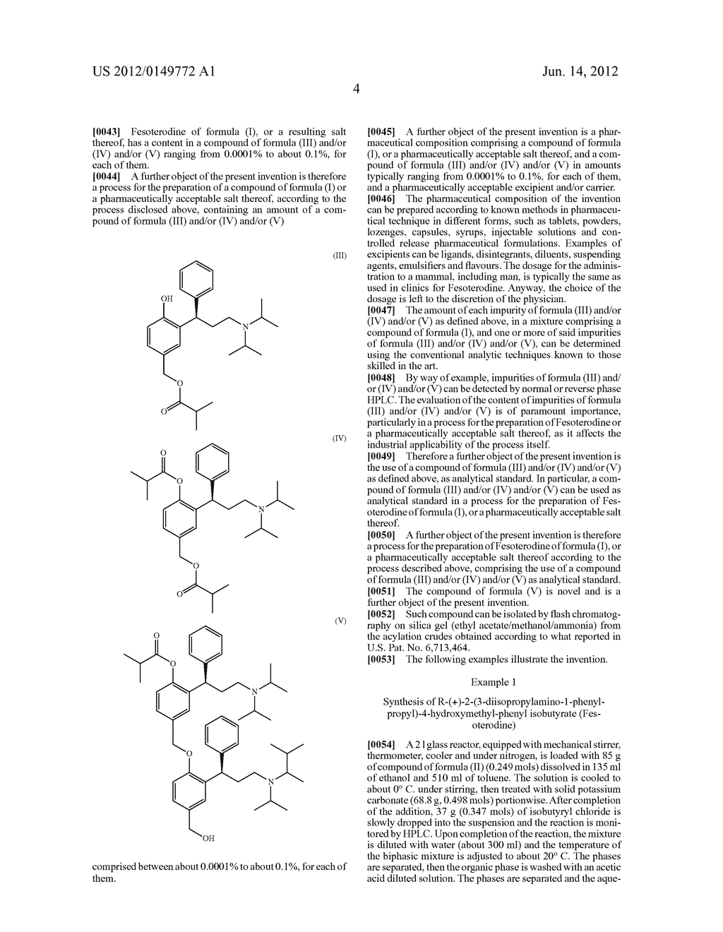 PROCESS FOR THE PREPARATION OF FESOTERODINE OR A SALT THEREOF - diagram, schematic, and image 05