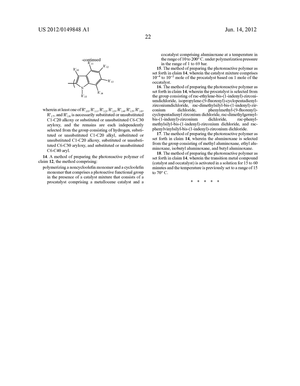 PHOTOREACTIVE POLYMER AND METHOD FOR PREPARING THE SAME - diagram, schematic, and image 24