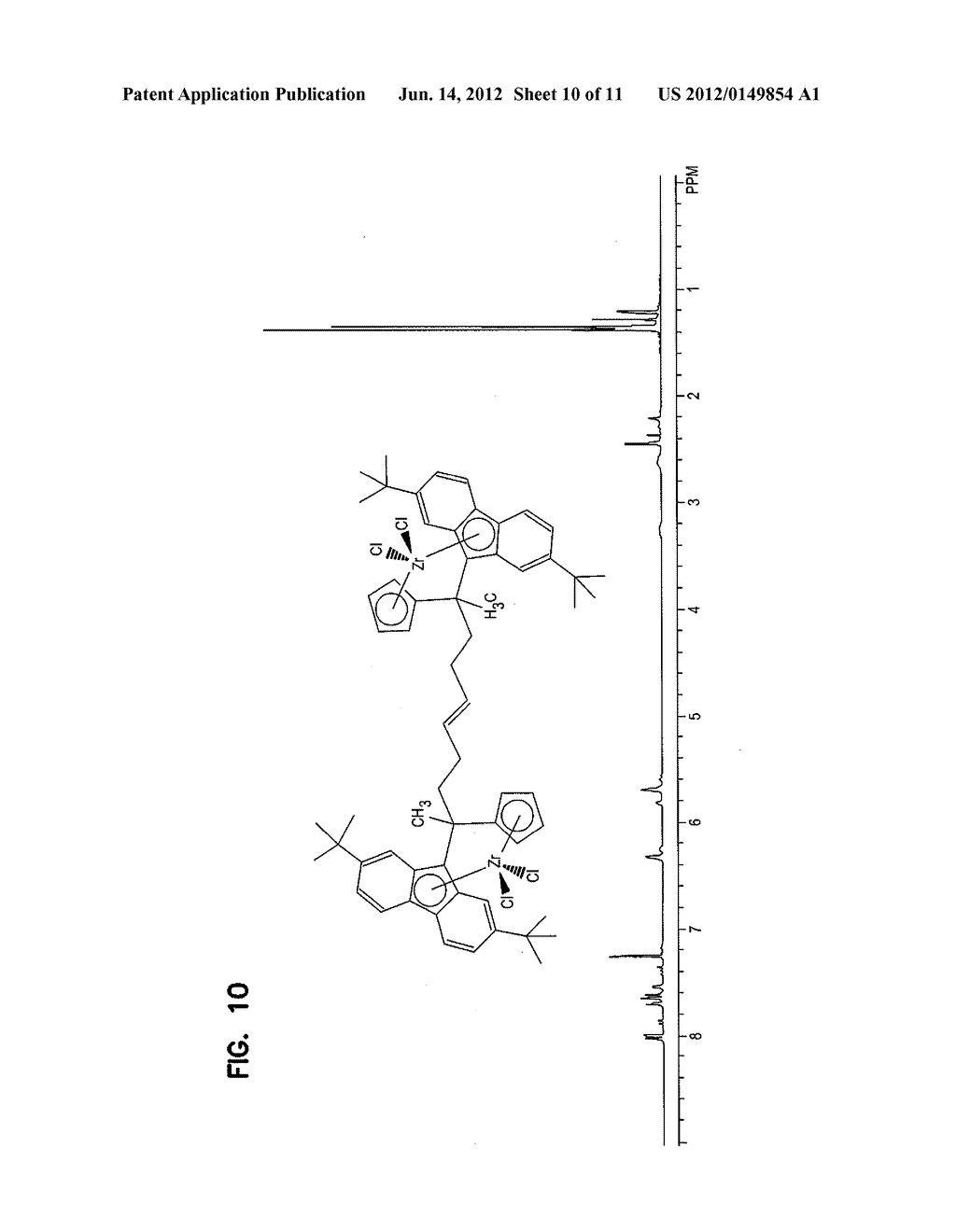 NANO-LINKED HETERONUCLEAR METALLOCENE CATALYST COMPOSITIONS AND THEIR     POLYMER PRODUCTS - diagram, schematic, and image 11