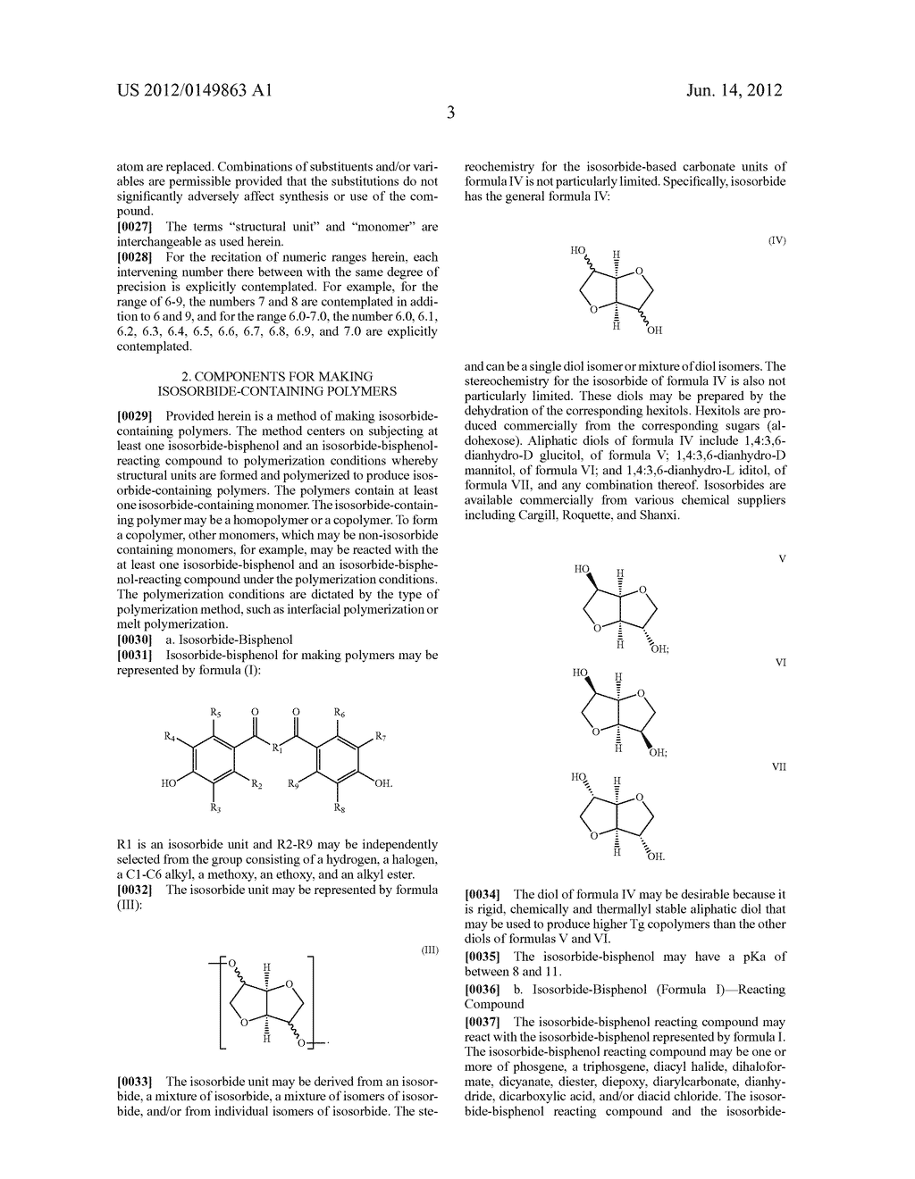 ISOSORBIDE - CONTAINING POLYCARBONATES AND THEIR PREPARATION - diagram, schematic, and image 08