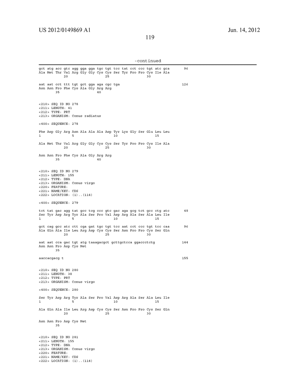 ALPHA-CONOTOXIN PEPTIDES - diagram, schematic, and image 120