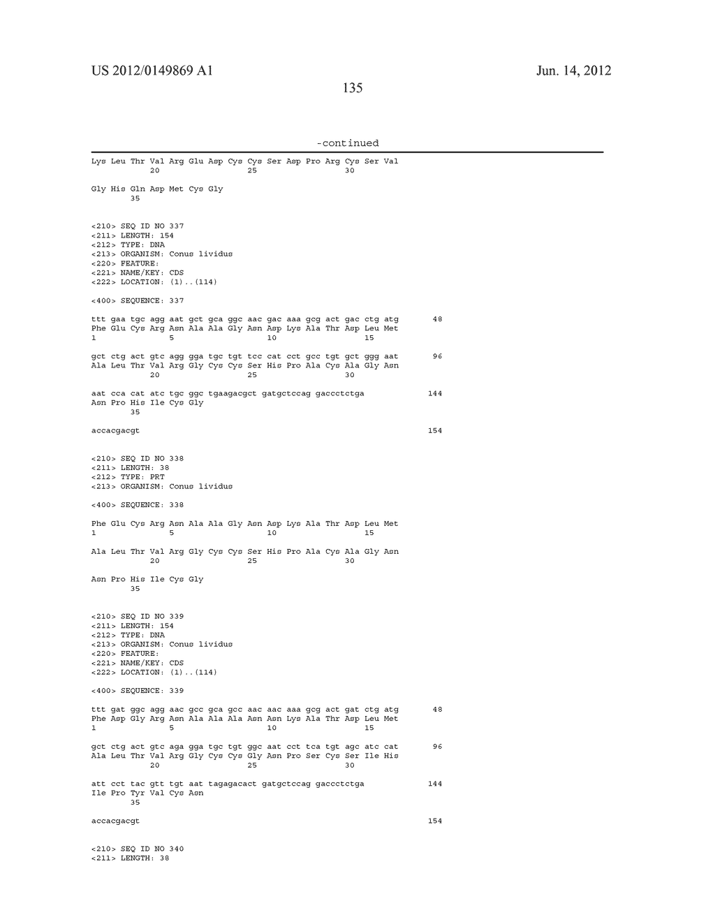 ALPHA-CONOTOXIN PEPTIDES - diagram, schematic, and image 136