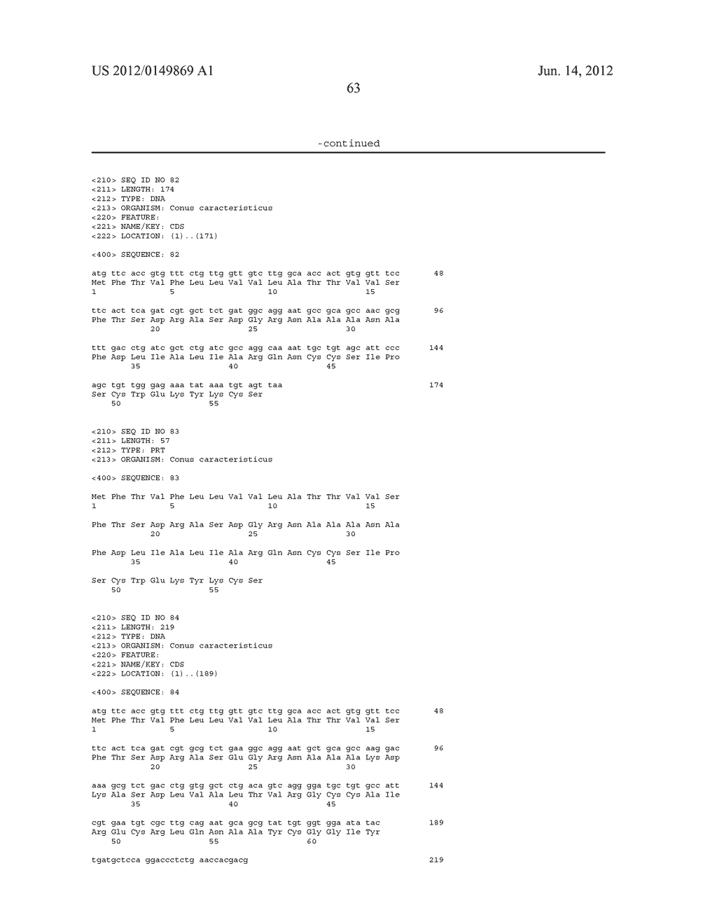 ALPHA-CONOTOXIN PEPTIDES - diagram, schematic, and image 64