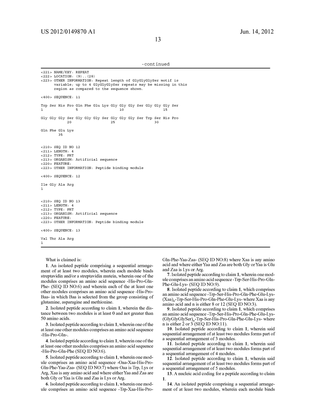 Sequentially arranged streptavidin-binding modules as affinity tags - diagram, schematic, and image 20