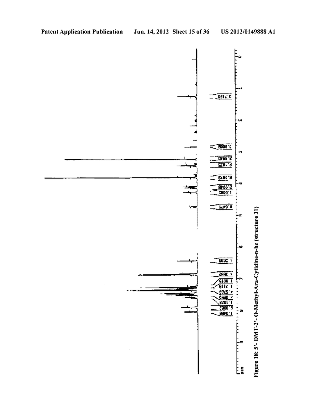 SYNTHESIS OF ARA-2'-O-METHYL-NUCLEOSIDES, CORRESPONDING PHOSPHORAMIDITES     AND OLIGONUCLEOTIDES INCORPORATING NOVEL MODIFICATIONS FOR BIOLOGICAL     APPLICATION IN THERAPEUCTICS, DIAGNOSTICS, G- TETRAD FORMING     OLIGONUCLEOTIDES AND APTAMERS - diagram, schematic, and image 16