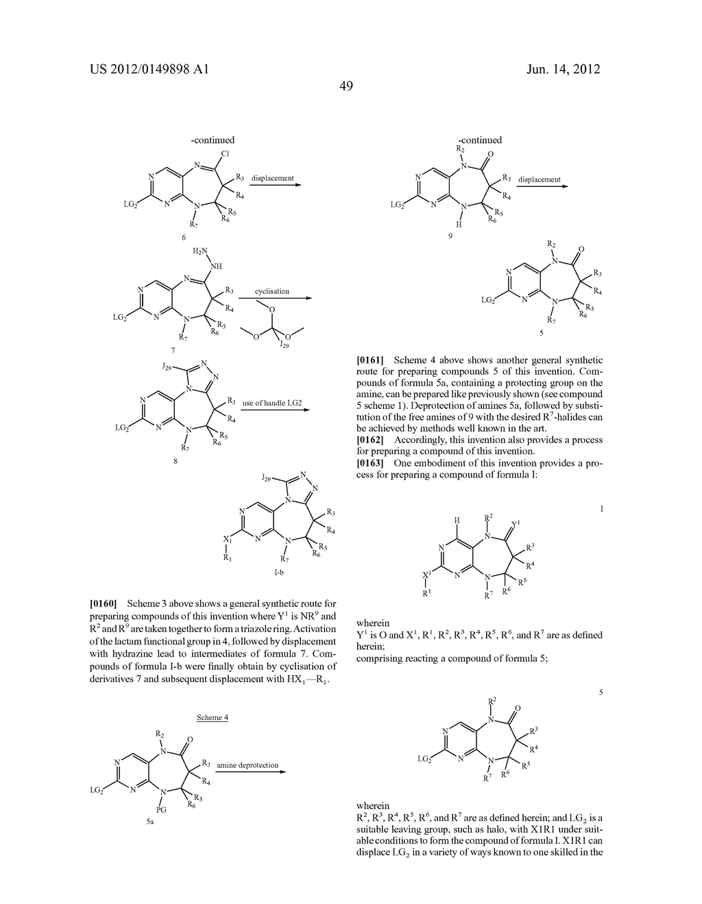 DIHYDRODIAZEPINES USEFUL AS INHIBITORS OF PROTEIN KINASES - diagram, schematic, and image 50