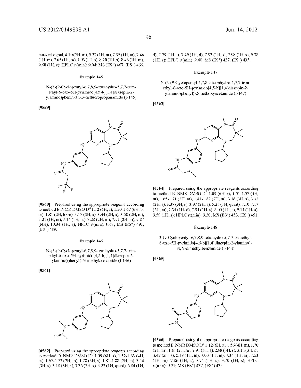 DIHYDRODIAZEPINES USEFUL AS INHIBITORS OF PROTEIN KINASES - diagram, schematic, and image 97