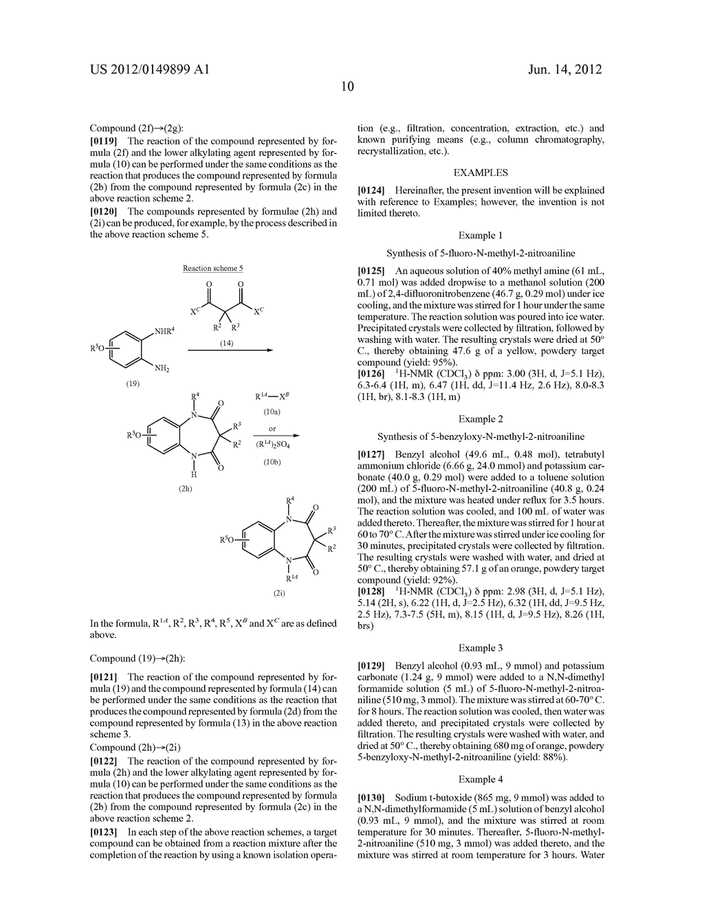 PROCESS FOR PRODUCING BENZO[B][1,4]DIAZEPINE-2,4-DIONE COMPOUND - diagram, schematic, and image 11