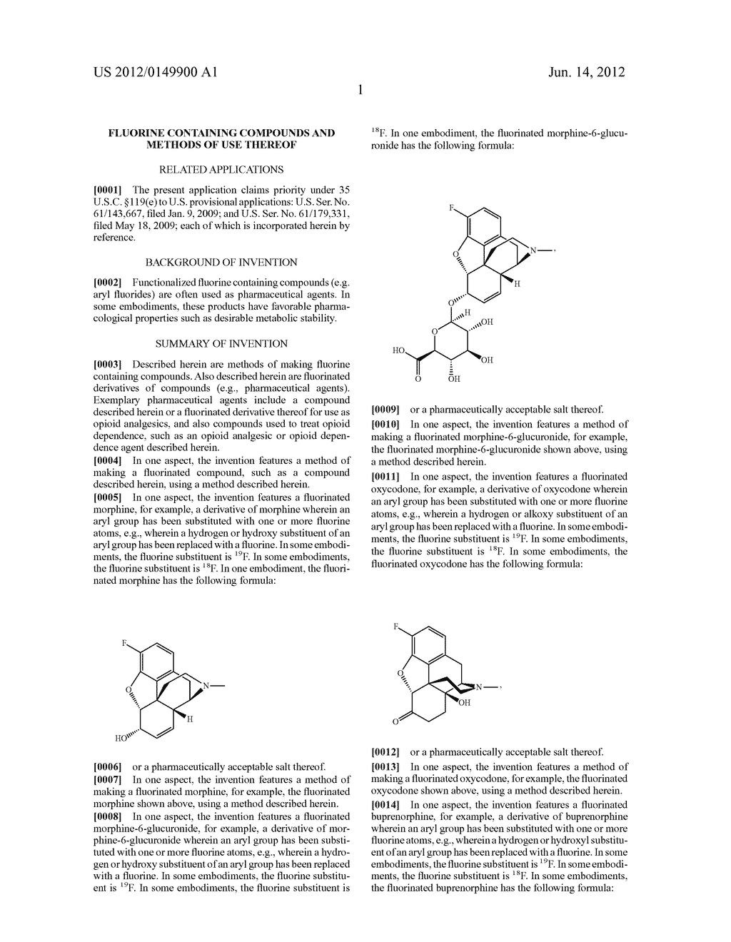 FLUORINE CONTAINING COMPOUNDS AND METHODS OF USE THEREOF - diagram, schematic, and image 09