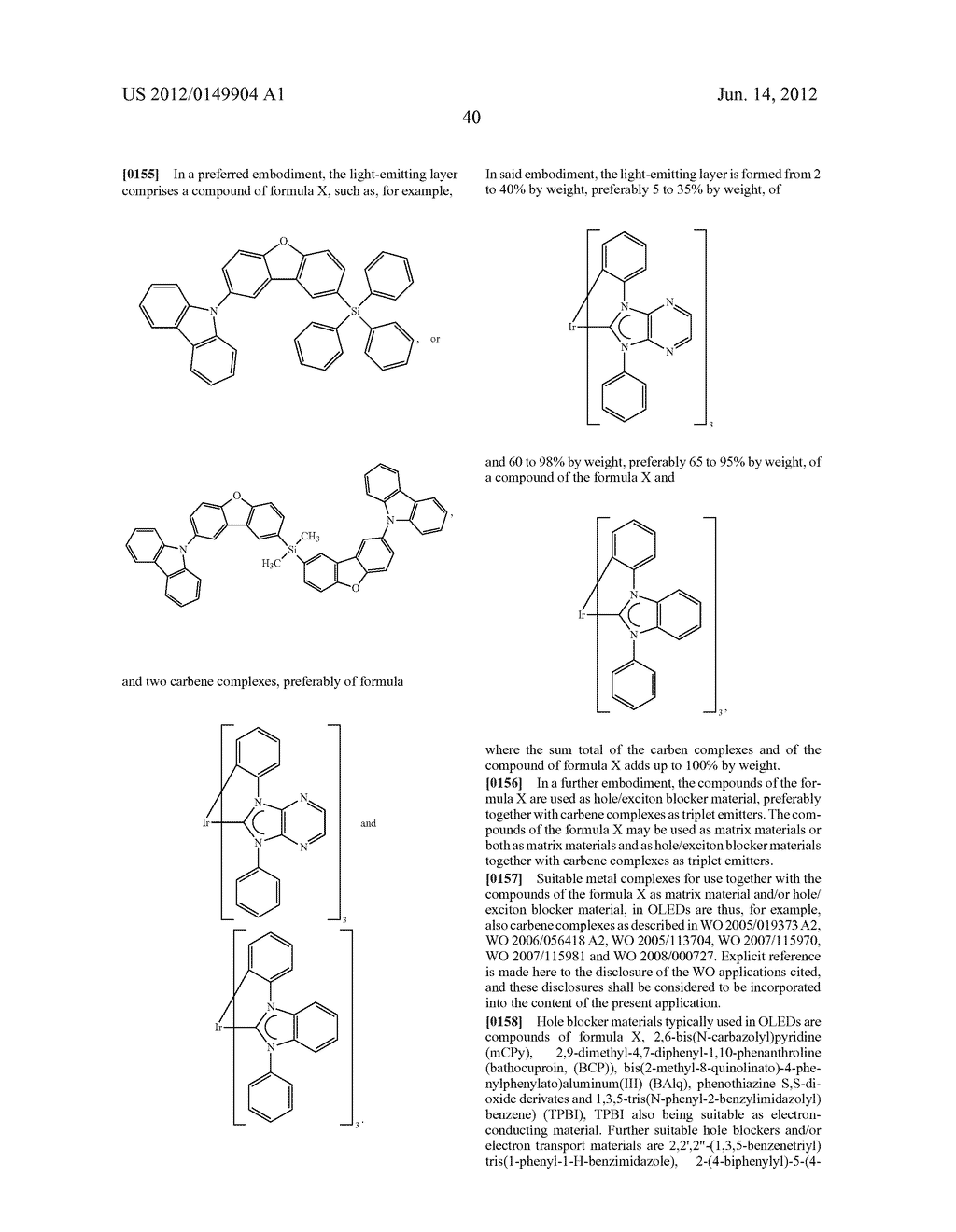 BISPYRIMIDINES FOR ELECTRONIC APPLICATIONS - diagram, schematic, and image 41