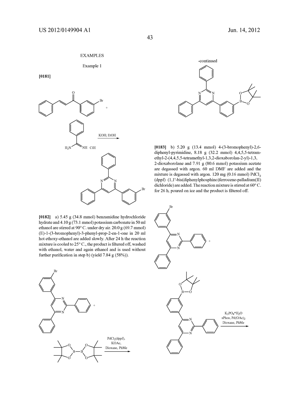 BISPYRIMIDINES FOR ELECTRONIC APPLICATIONS - diagram, schematic, and image 44