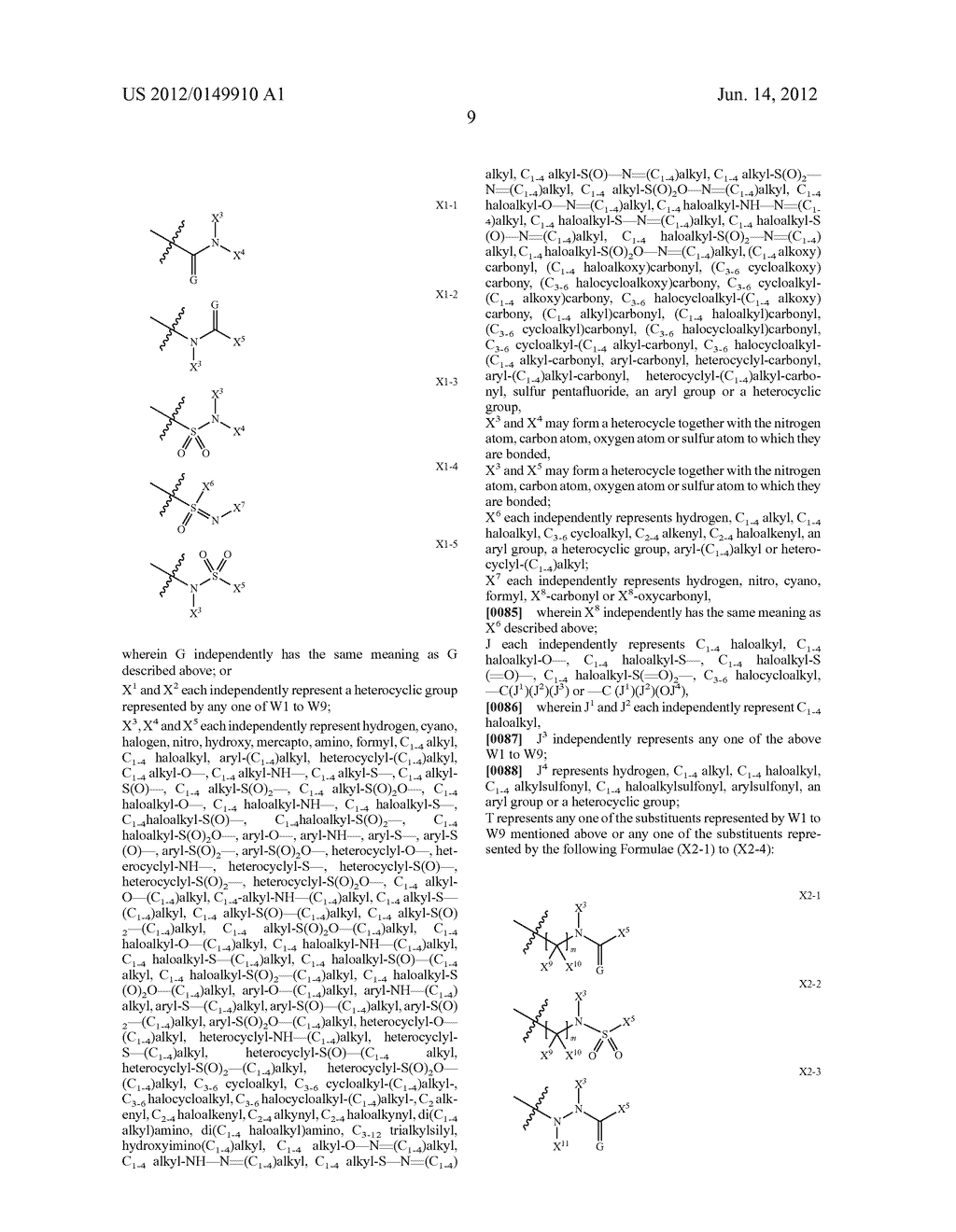 Pesticidal Carboxamides - diagram, schematic, and image 10