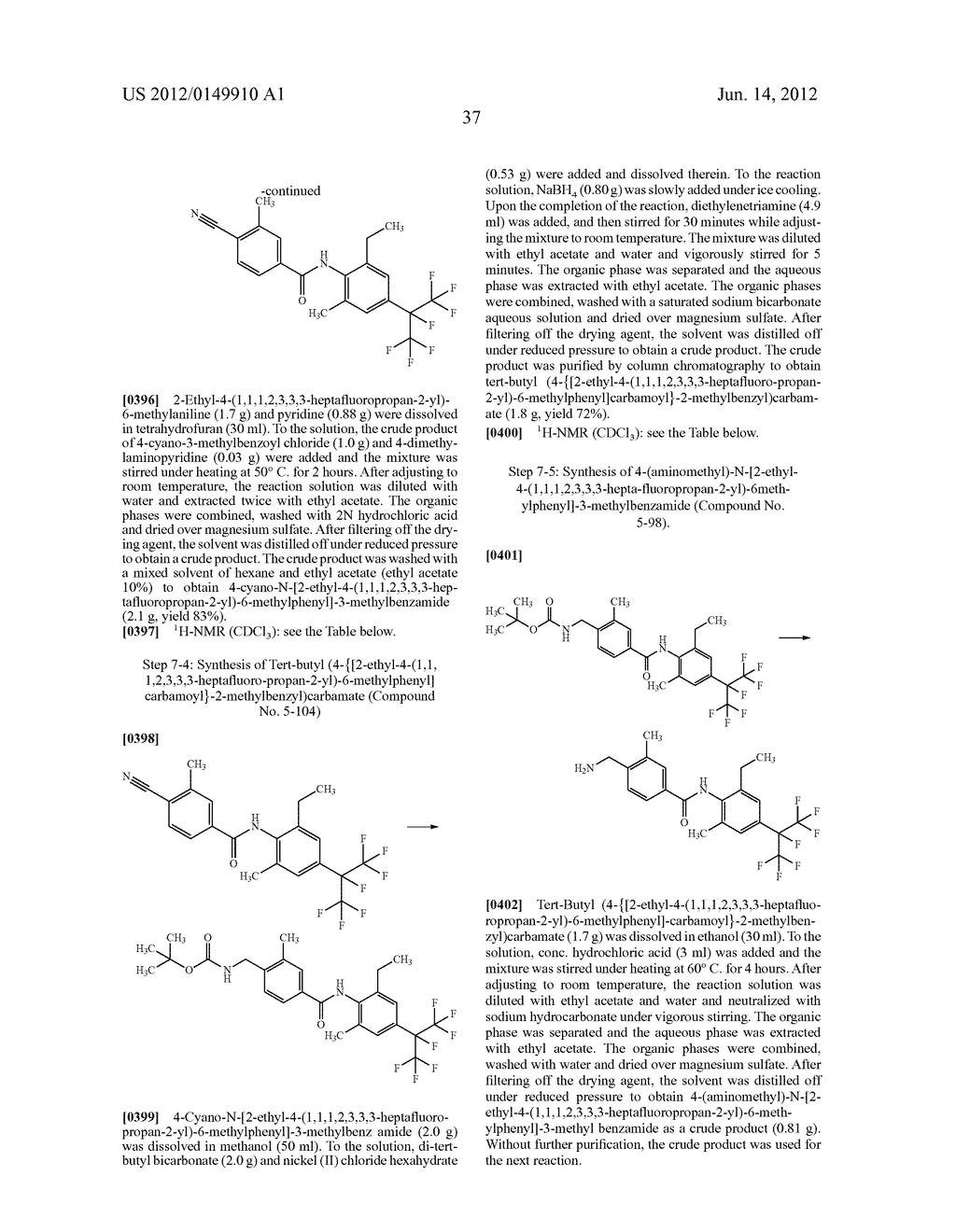 Pesticidal Carboxamides - diagram, schematic, and image 38