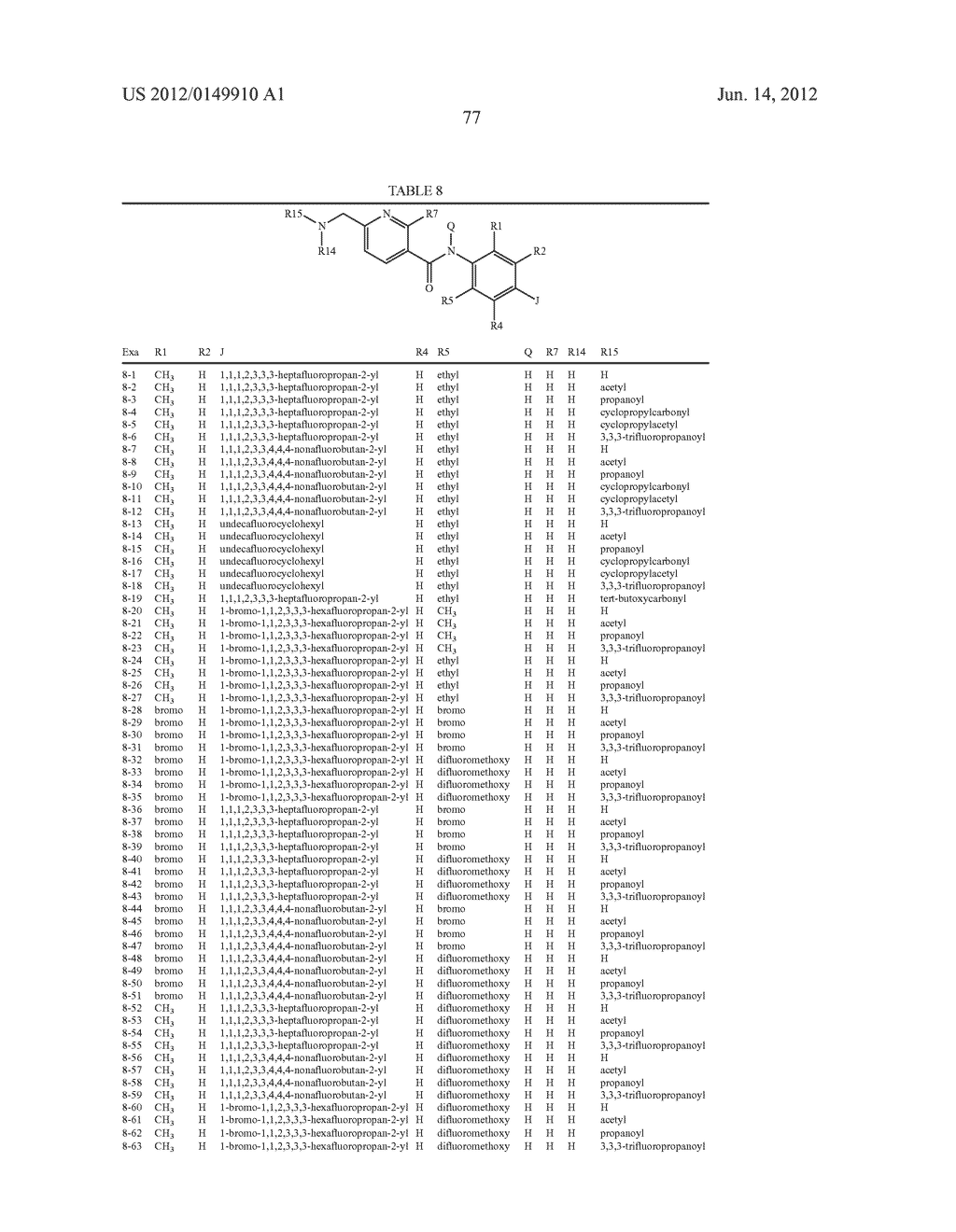 Pesticidal Carboxamides - diagram, schematic, and image 78