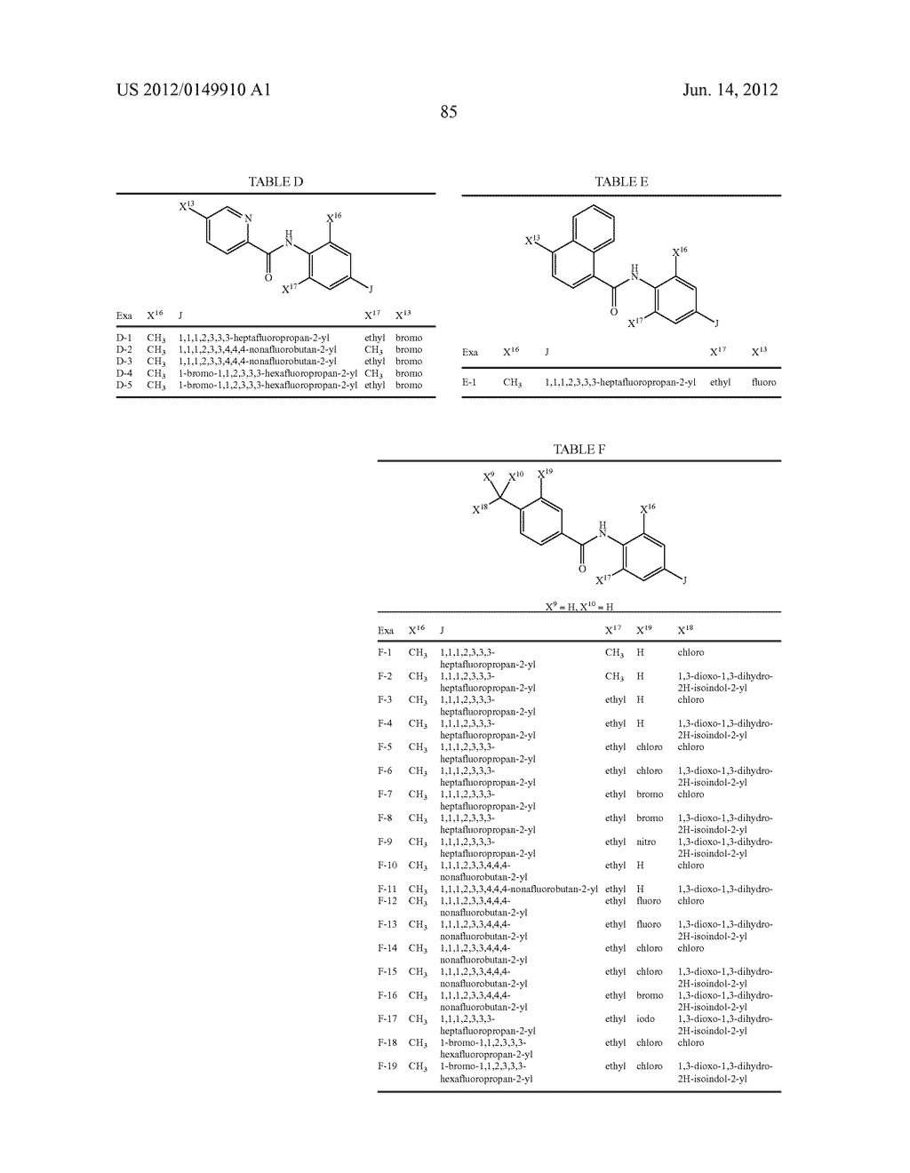 Pesticidal Carboxamides - diagram, schematic, and image 86