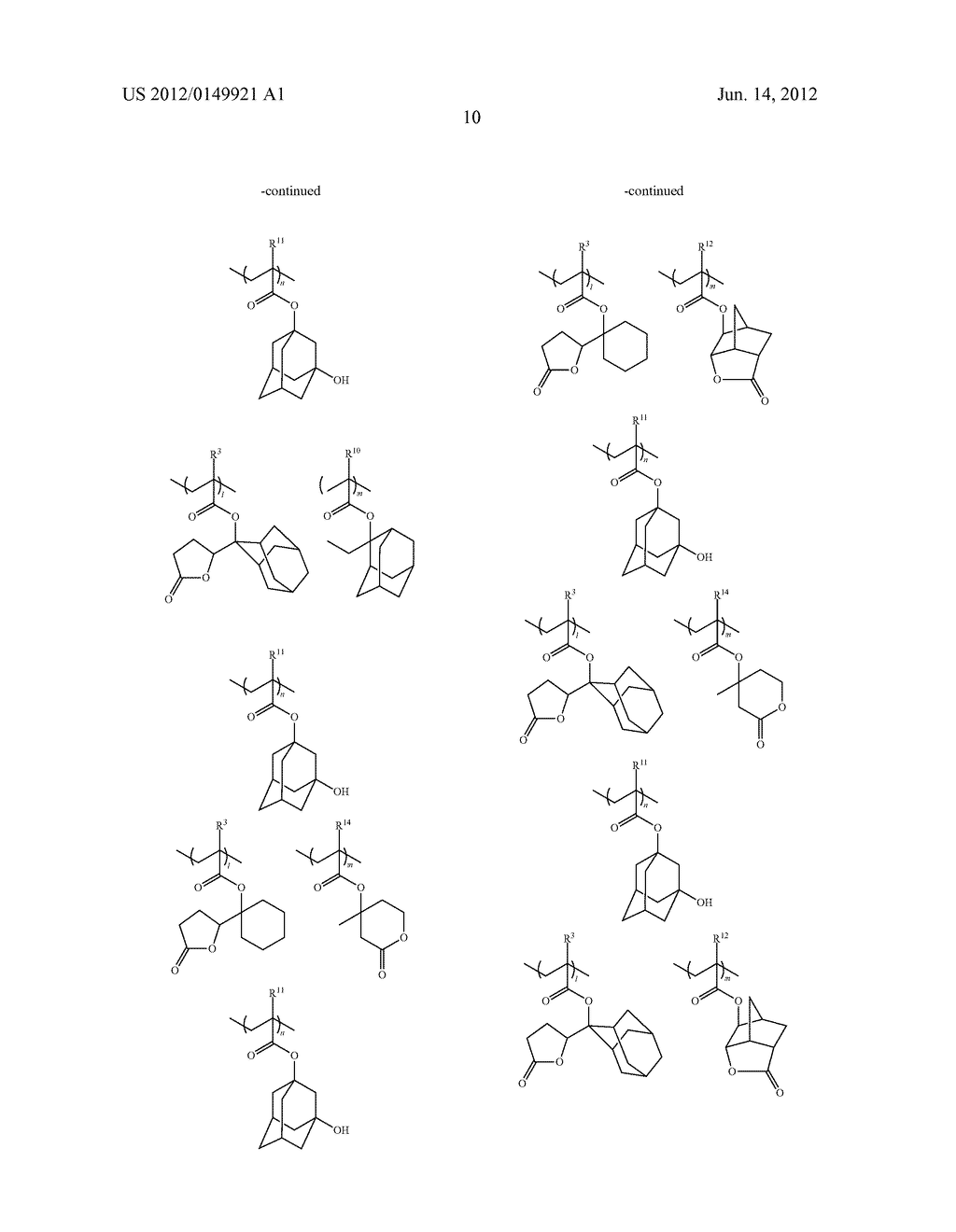 TERTIARY ALCOHOL DERIVATIVE, POLYMER COMPOUND AND PHOTORESIST COMPOSITION - diagram, schematic, and image 11