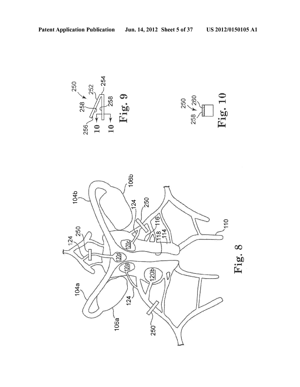 APPARATUS AND METHODS OF TREATMENT OF PATHOLOGIC PROLIFERATIVE CONDITIONS     UTERINE TISSUE - diagram, schematic, and image 06