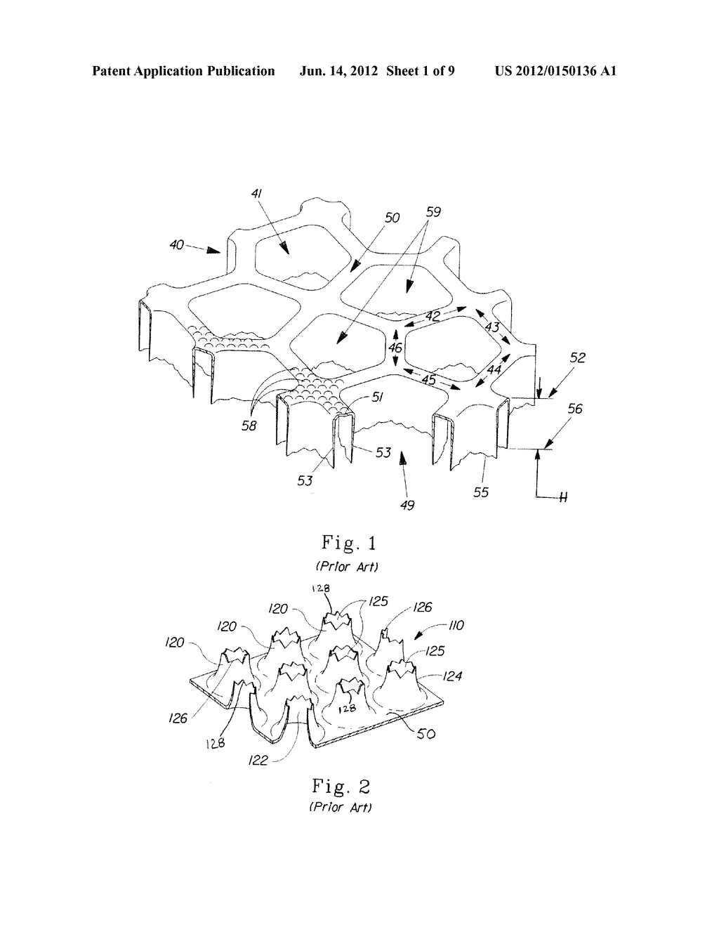 PRINTED NONWOVEN WEB AND METHOD FOR MAKING - diagram, schematic, and image 02
