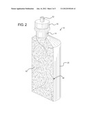 SEMI-RIGID PARTIALLY COLLAPSIBLE BOTTLES diagram and image