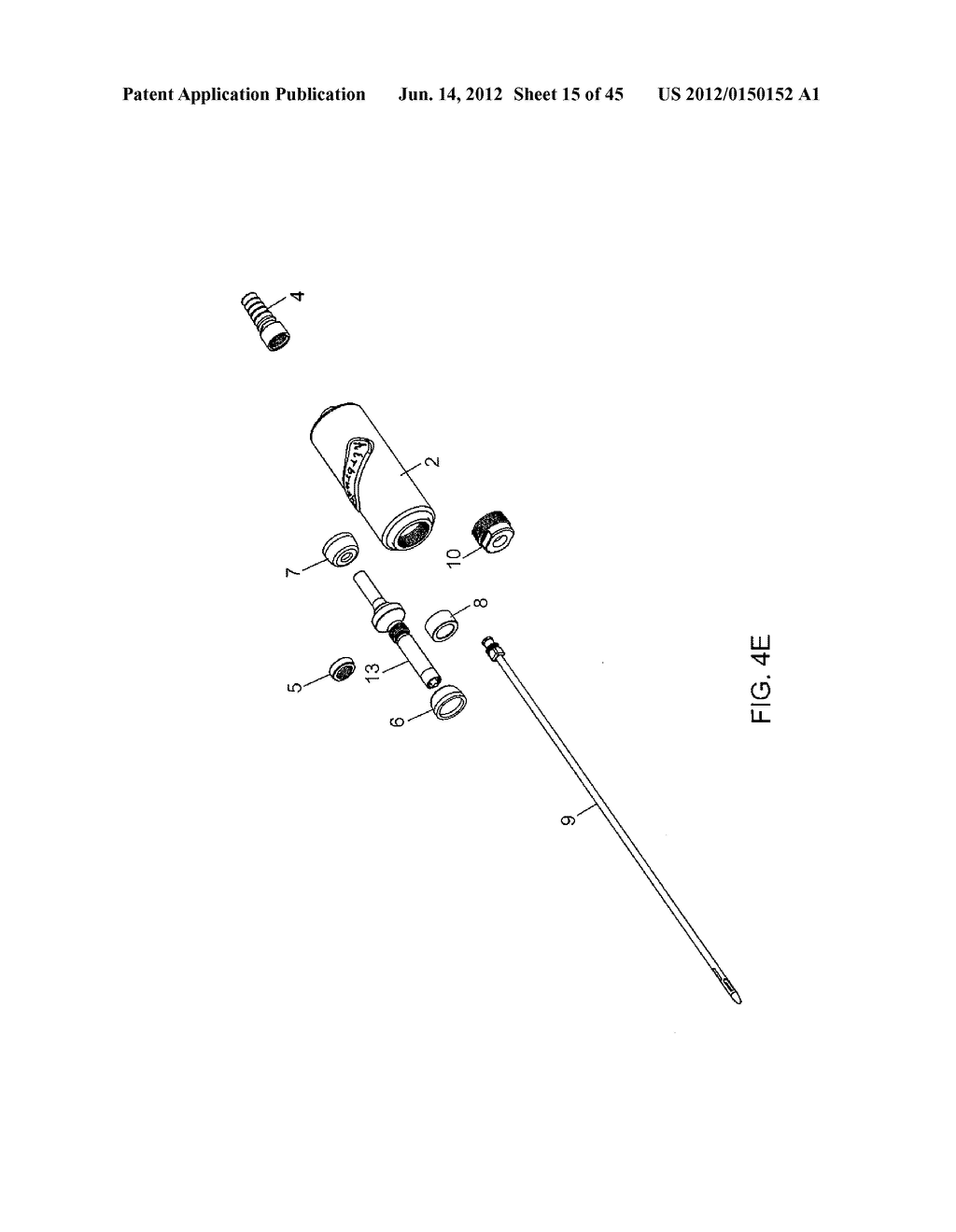 DISPOSABLE CANNULA BASE DEVICE FOR INSERTION WITHIN A GUIDE TUBE IN A     HAND-SUPPORTABLE POWER-ASSISTED TISSUE ASPIRATION INSTRUMENT - diagram, schematic, and image 16