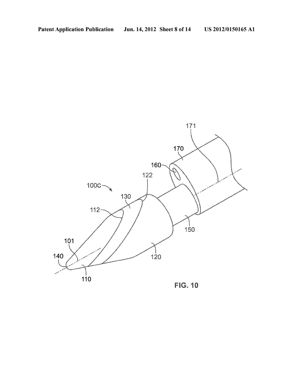 Bipolar Electrosurgical Device - diagram, schematic, and image 09