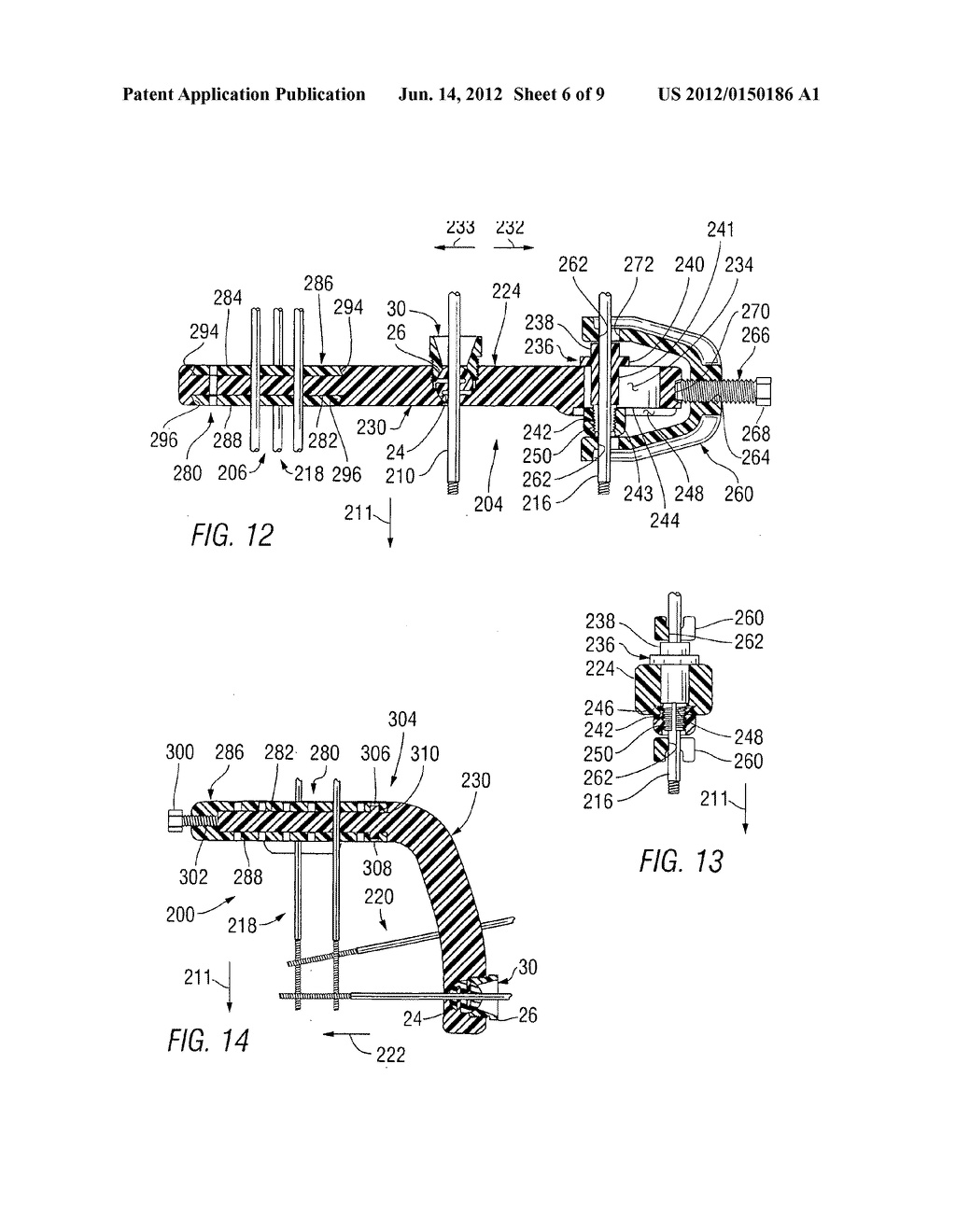 External fixation apparatus with angularly adjustable drill guiding and     pin clamping means - diagram, schematic, and image 07