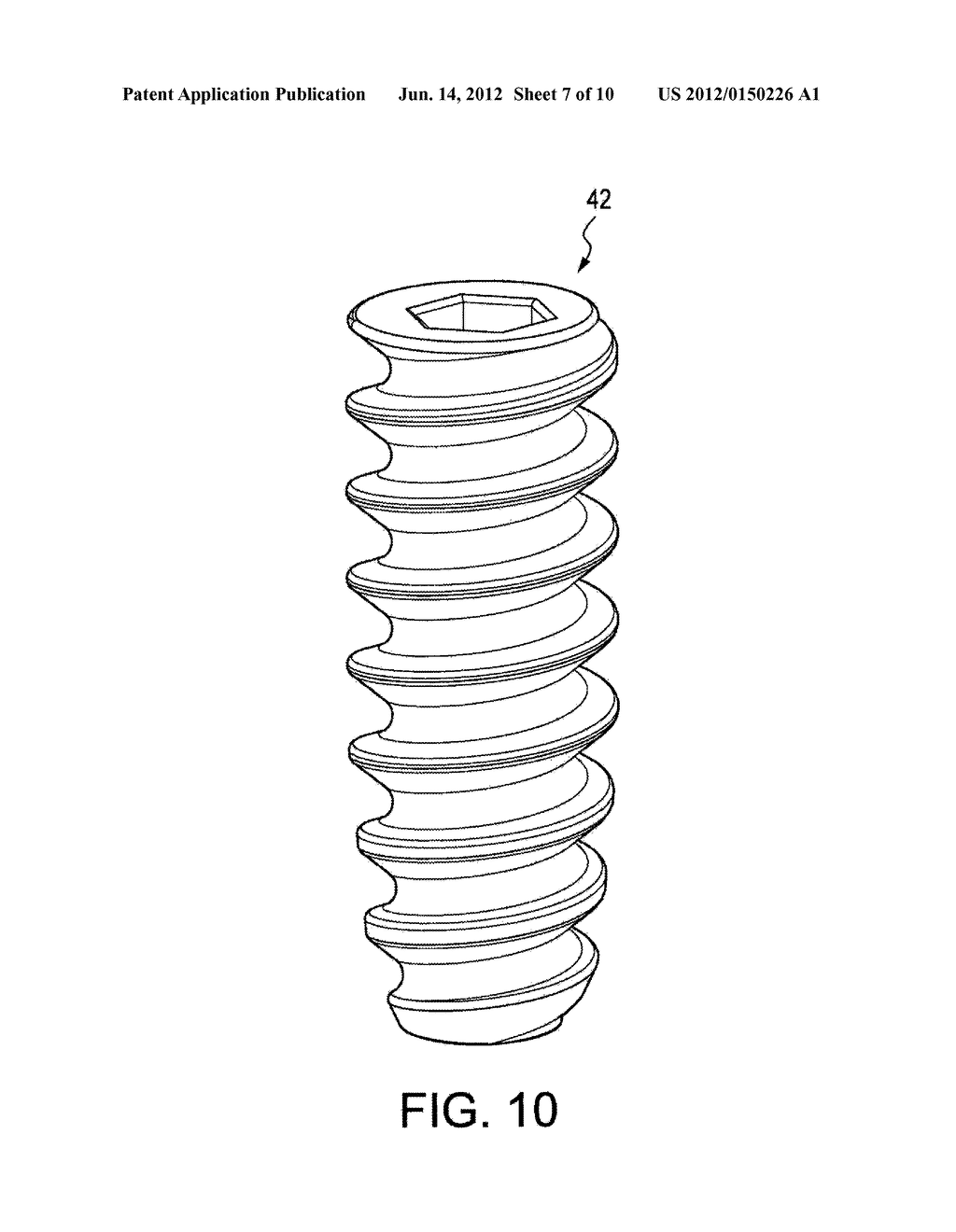 SELF-PUNCHING SWIVEL ANCHOR AND METHOD FOR KNOTLESS FIXATION OF TISSUE - diagram, schematic, and image 08