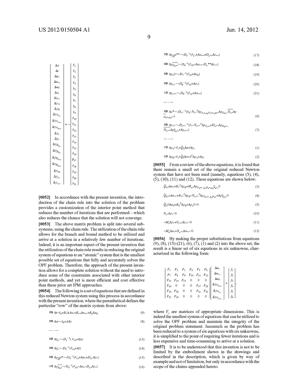 PRIMAL-DUAL INTERIOR POINT METHODS FOR SOLVING DISCRETE OPTIMAL POWER FLOW     PROBLEMS IMPLEMENTING A CHAIN RULE TECHNIQUE FOR IMPROVED EFFICIENCY - diagram, schematic, and image 12