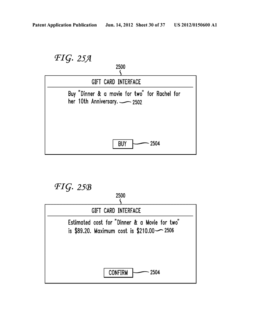 SYSTEM AND METHOD FOR CONFIRMING APPLICATION OF A GIFT TO A TRANSACTION - diagram, schematic, and image 31