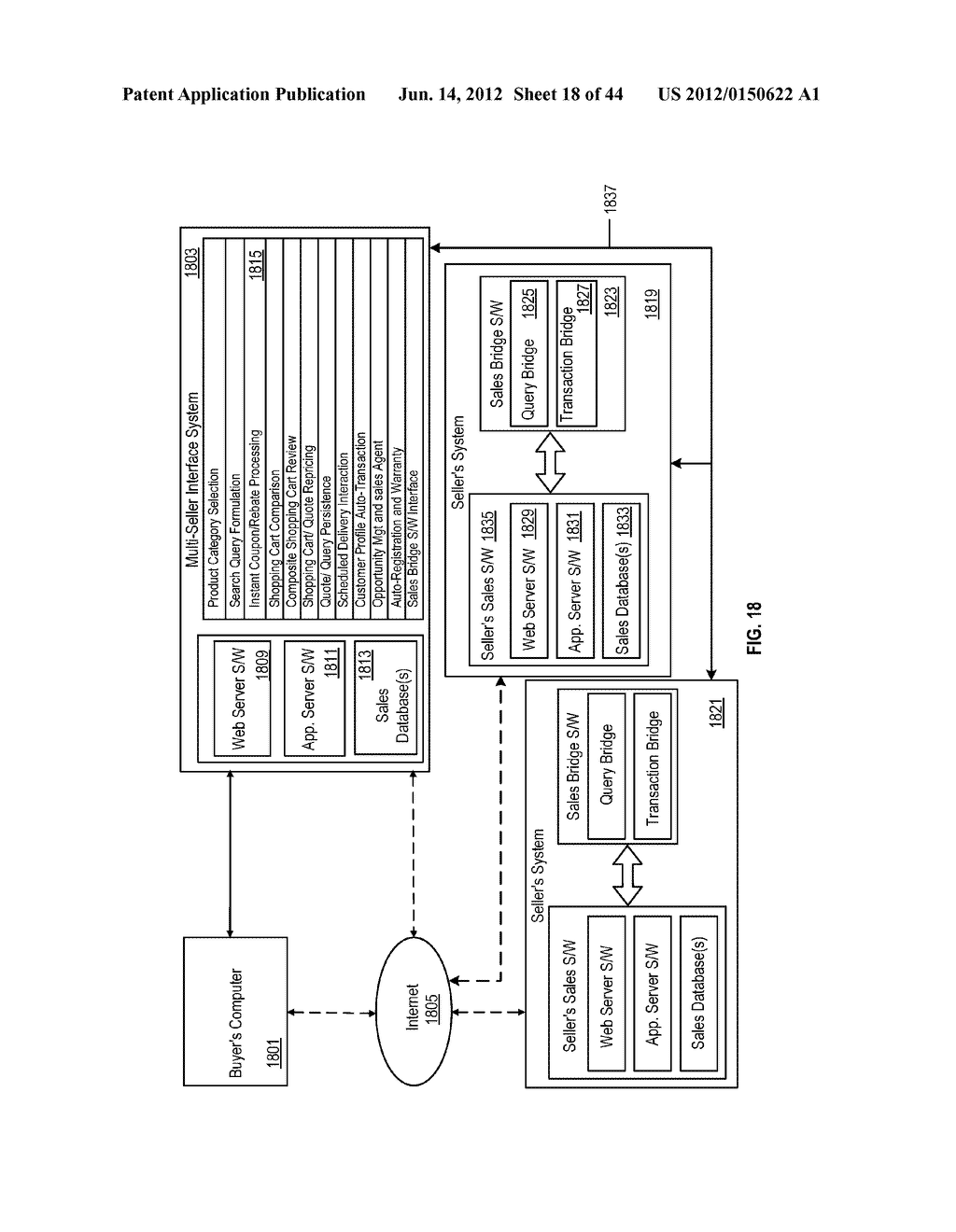 System for Online Sales With Automatic Rebate and Coupon Redemption - diagram, schematic, and image 19