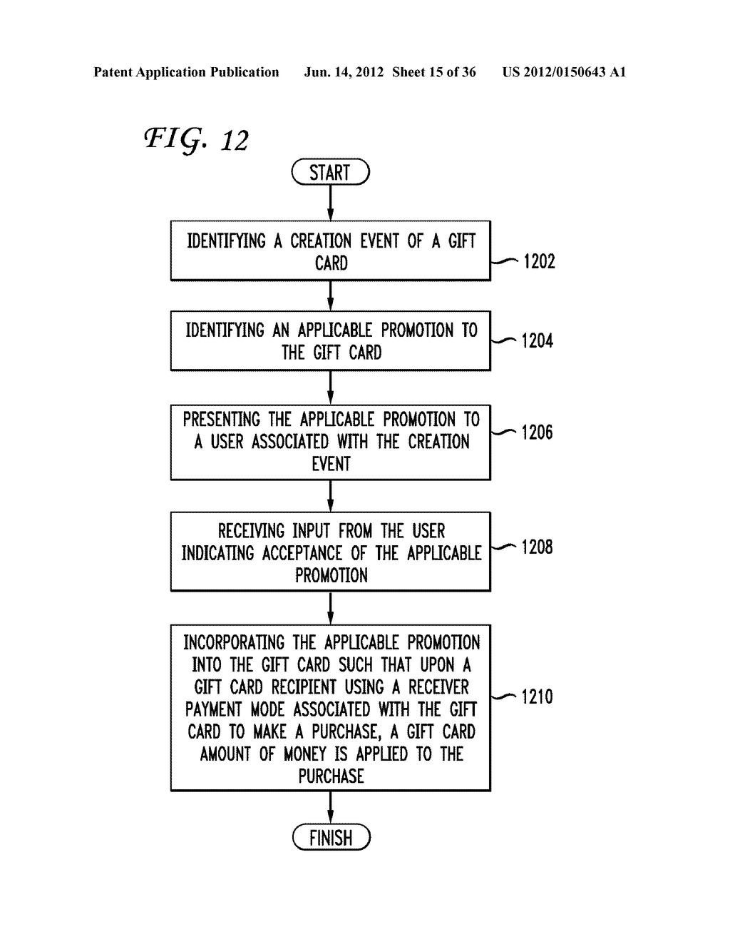 SYSTEM AND METHOD FOR PROCESSING REMAINDER AMOUNTS OF MONEY FROM GIFT     CARDS - diagram, schematic, and image 16