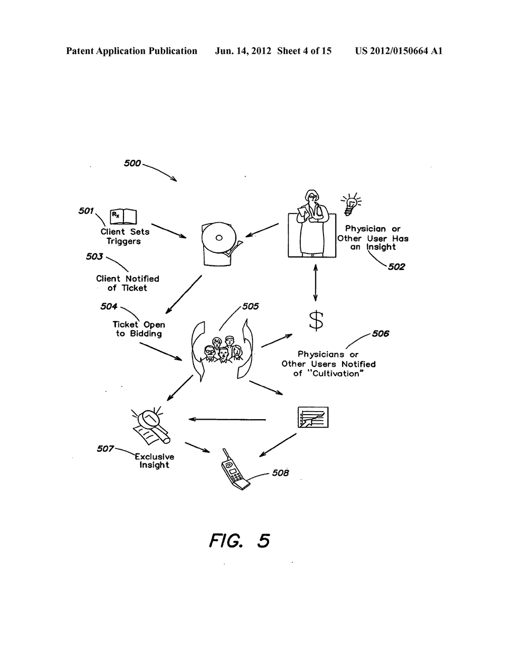 Method and apparatus for conducting an information brokering service - diagram, schematic, and image 05