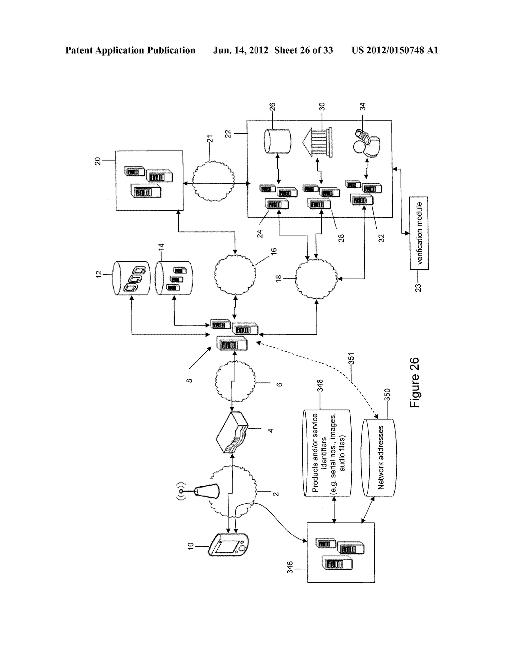SYSTEM AND METHOD FOR AUTHENTICATING TRANSACTIONS THROUGH A MOBILE DEVICE - diagram, schematic, and image 27