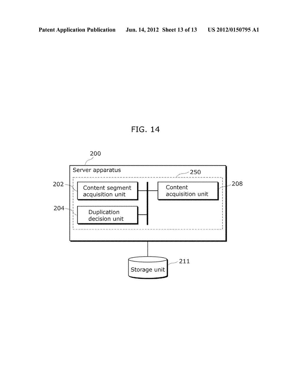 SERVER APPARATUS AND METHOD OF AQUIRING CONTENTS - diagram, schematic, and image 14