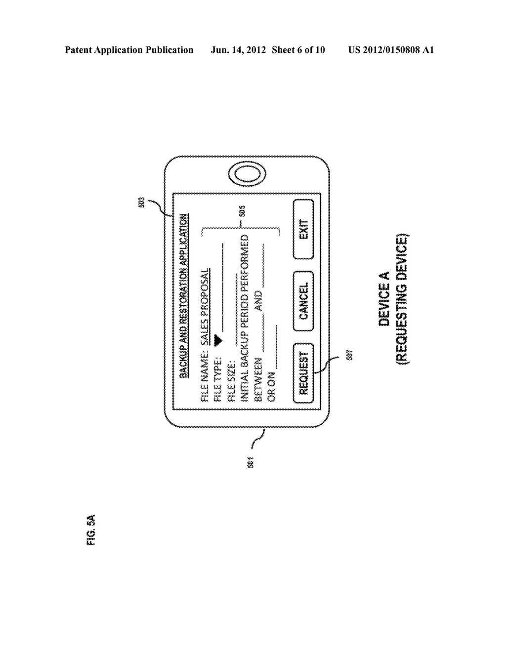 METHOD AND SYSTEM FOR PERFORMING DATA BACKUP AND RESTORATION - diagram, schematic, and image 07