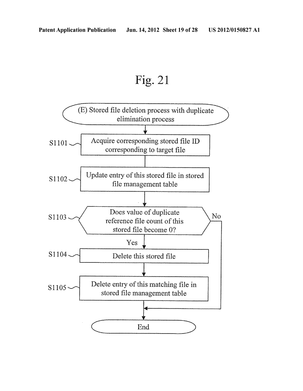 DATA STORAGE DEVICE WITH DUPLICATE ELIMINATION FUNCTION AND CONTROL DEVICE     FOR CREATING SEARCH INDEX FOR THE DATA STORAGE DEVICE - diagram, schematic, and image 20