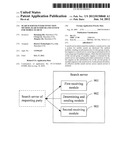 SEARCH SERVER INTERCONNECTION METHOD, SEARCH SERVER AND SYSTEM FOR MOBILE     SEARCH diagram and image