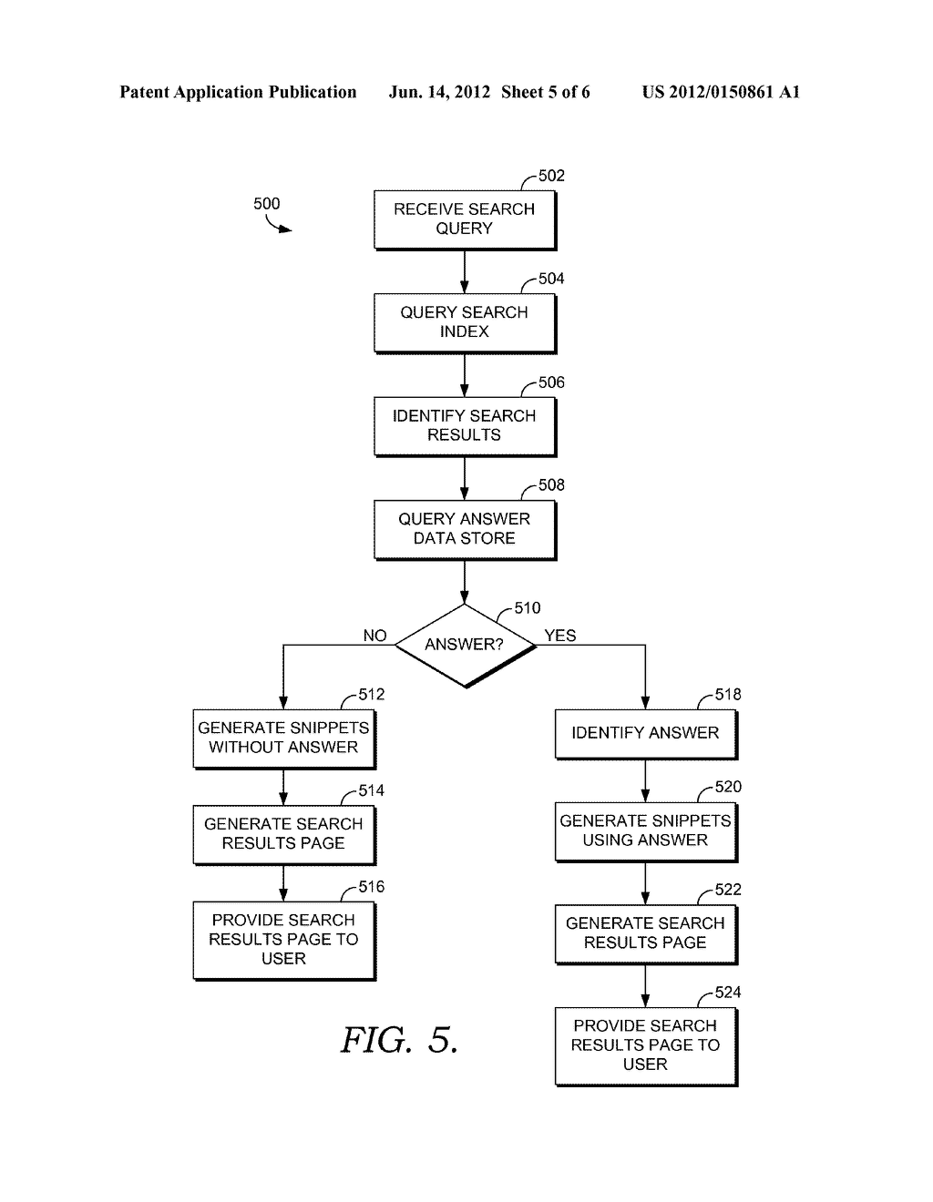 HIGHLIGHTING KNOWN ANSWERS IN SEARCH RESULTS - diagram, schematic, and image 06