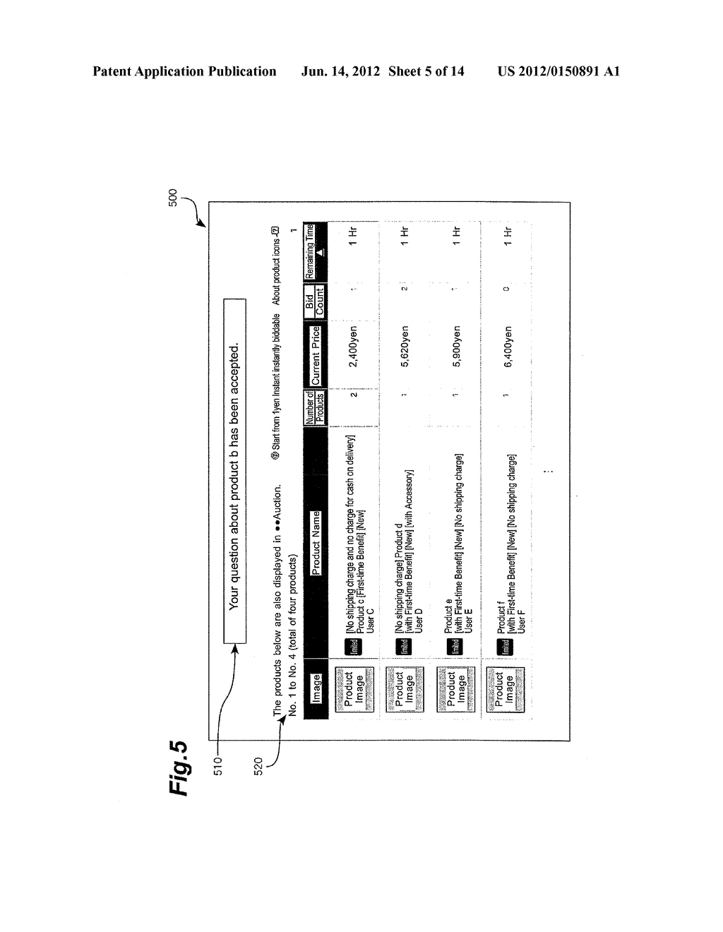 SERVER SYSTEM, PRODUCT RECOMMENDATION METHOD, PRODUCT RECOMMENDATION     PROGRAM AND RECORDING MEDIUM HAVING COMPUTER PROGRAM RECORDED THEREON - diagram, schematic, and image 06