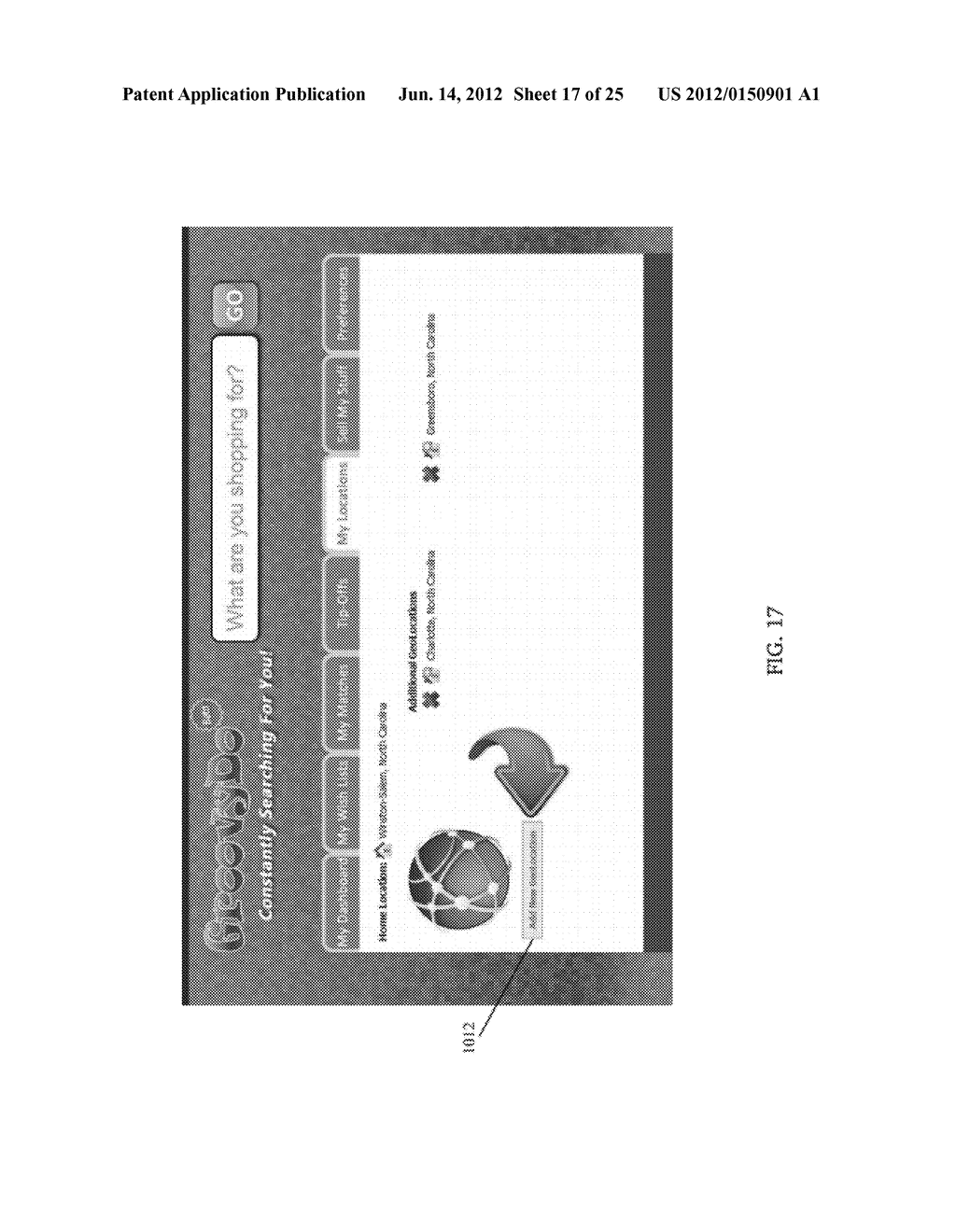 Computerized System and Method for Tracking the Geographic Relevance of     Website Listings and Providing Graphics and Data Regarding the Same - diagram, schematic, and image 18