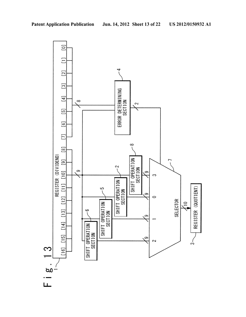 DIVIDER CIRCUIT AND DIVISION METHOD - diagram, schematic, and image 14