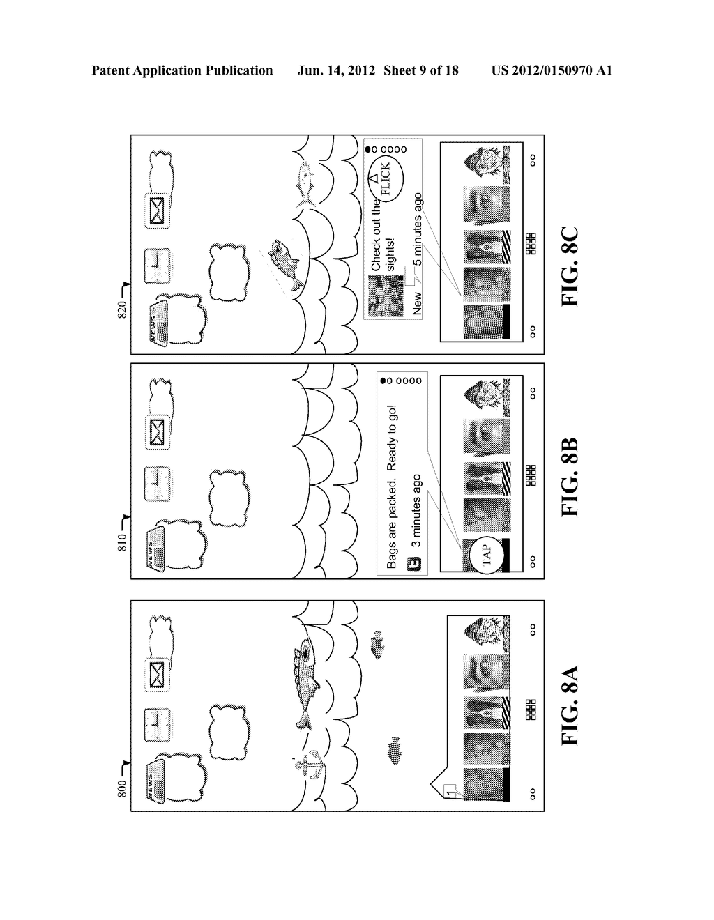 SYSTEMS, APPARATUS AND METHODS FOR FACILITATING DISPLAY AND MANAGEMENT OF     INFORMATION FOR COMMUNICATION DEVICES - diagram, schematic, and image 10