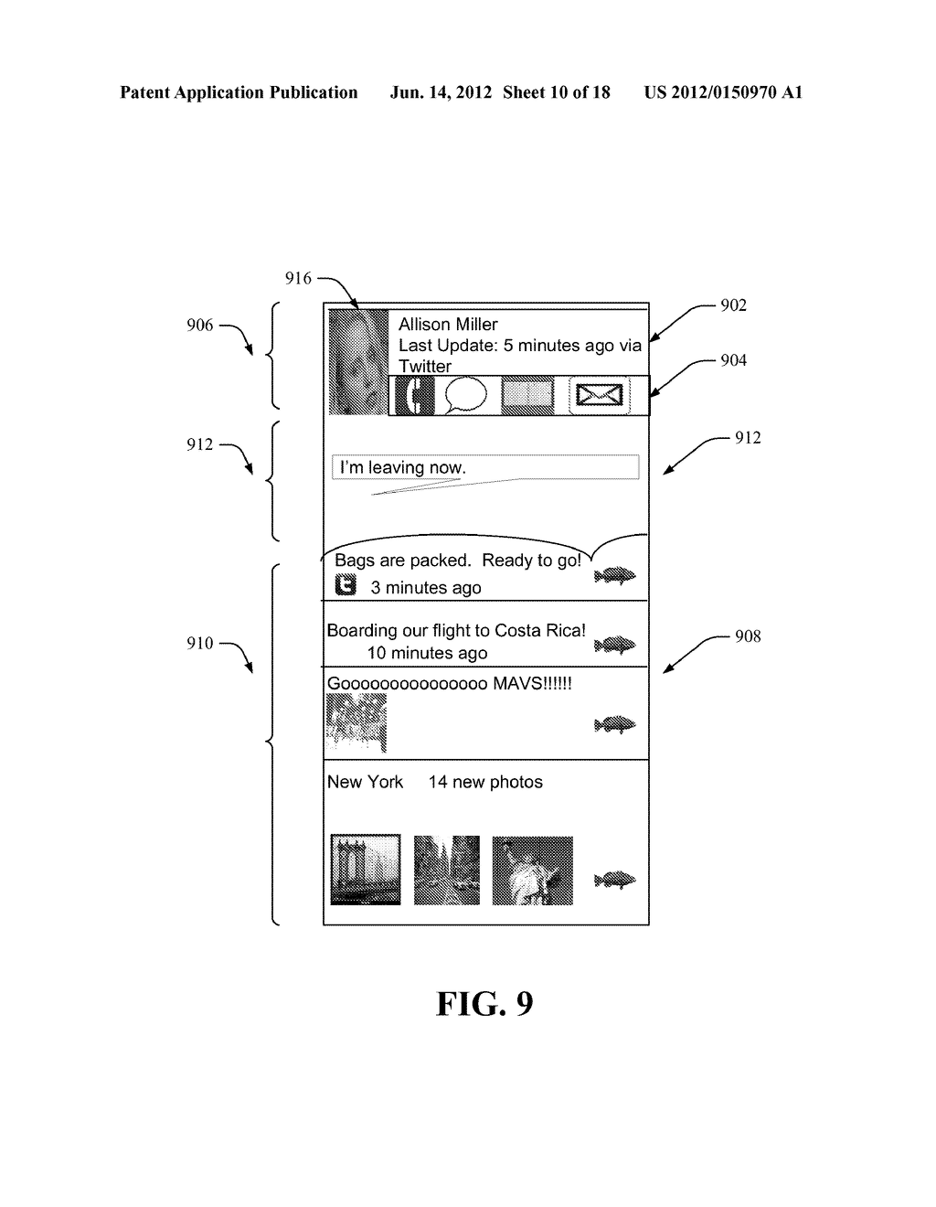 SYSTEMS, APPARATUS AND METHODS FOR FACILITATING DISPLAY AND MANAGEMENT OF     INFORMATION FOR COMMUNICATION DEVICES - diagram, schematic, and image 11